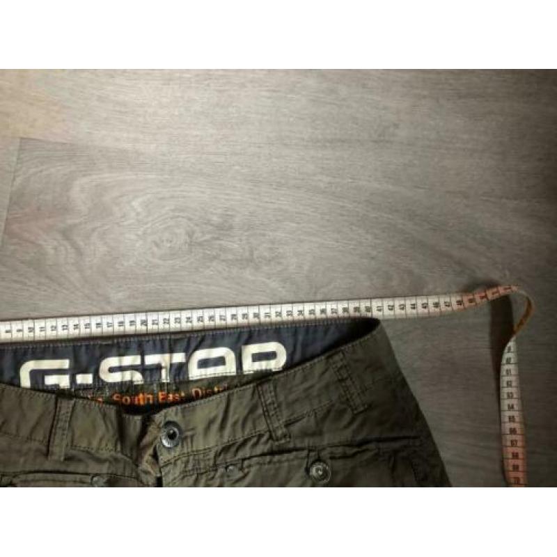 G star driekwart broek groen Mt 30