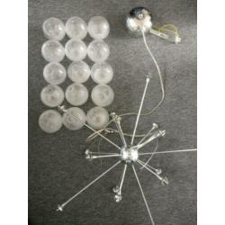 Moderne luxe hanglamp glas Philips 15 lichtpunten
