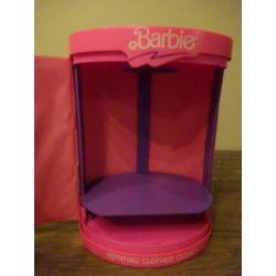 Barbie - draaiende klerenkast - rotating closet - 90s