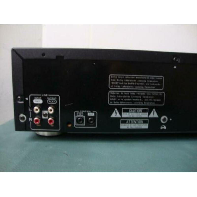Pioneer dubbel cassettedeck