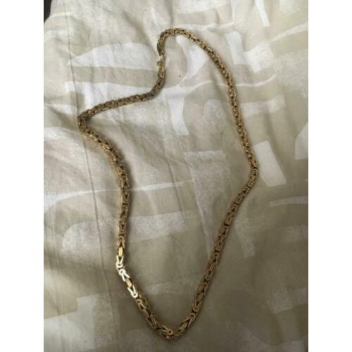 Koningsketting 60cm en 65cm geen Rolex Versace Cartier