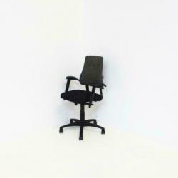 BMA Axia Bureaustoelen, Burostoelen, Zwart/wit blokje