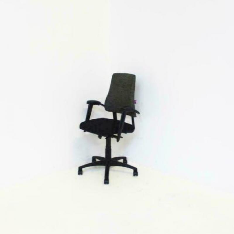 BMA Axia Bureaustoelen, Burostoelen, Zwart/wit blokje