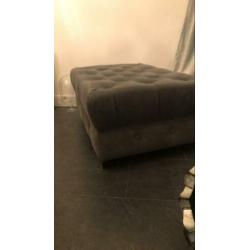 Hocker antraciet