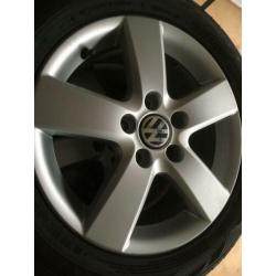 Golf 5/ 6 LM velgen 205/55/R16 velgen Nieuwstaat