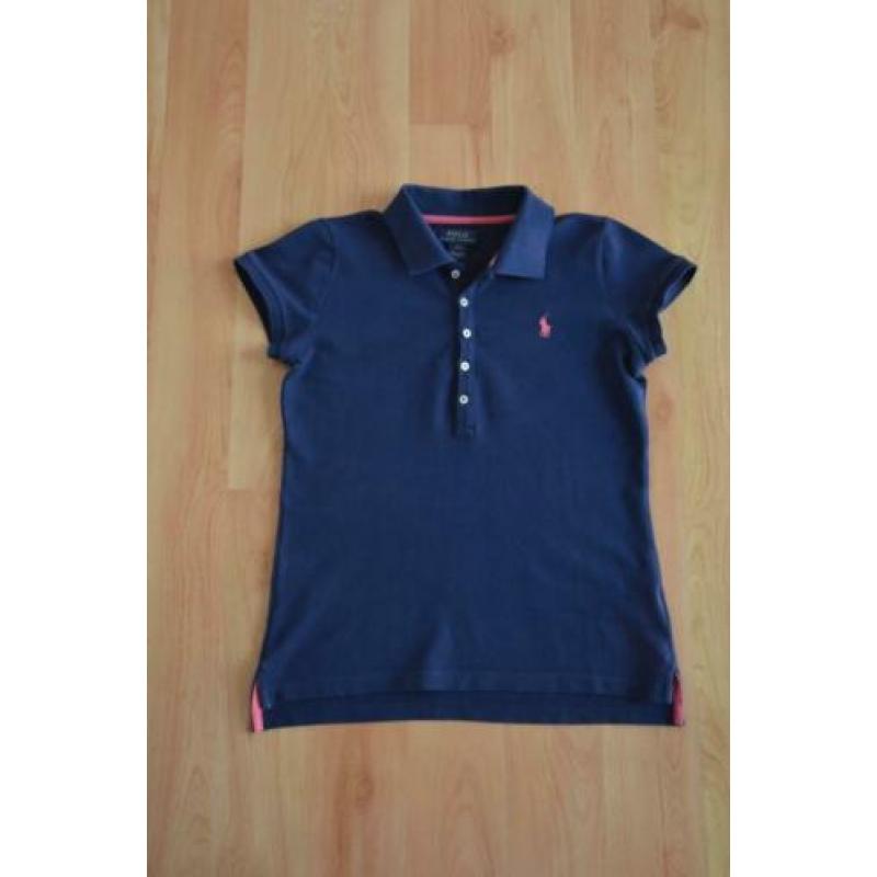 Sportief marineblauw poloshirt van Ralph Lauren