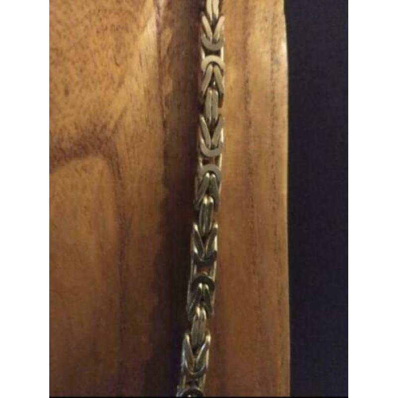 Koningsketting 60cm en 65cm geen Rolex Versace Cartier