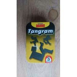 Spel Mini Tangram puzzel Schmidt in Blik Reiseditie Reisspel