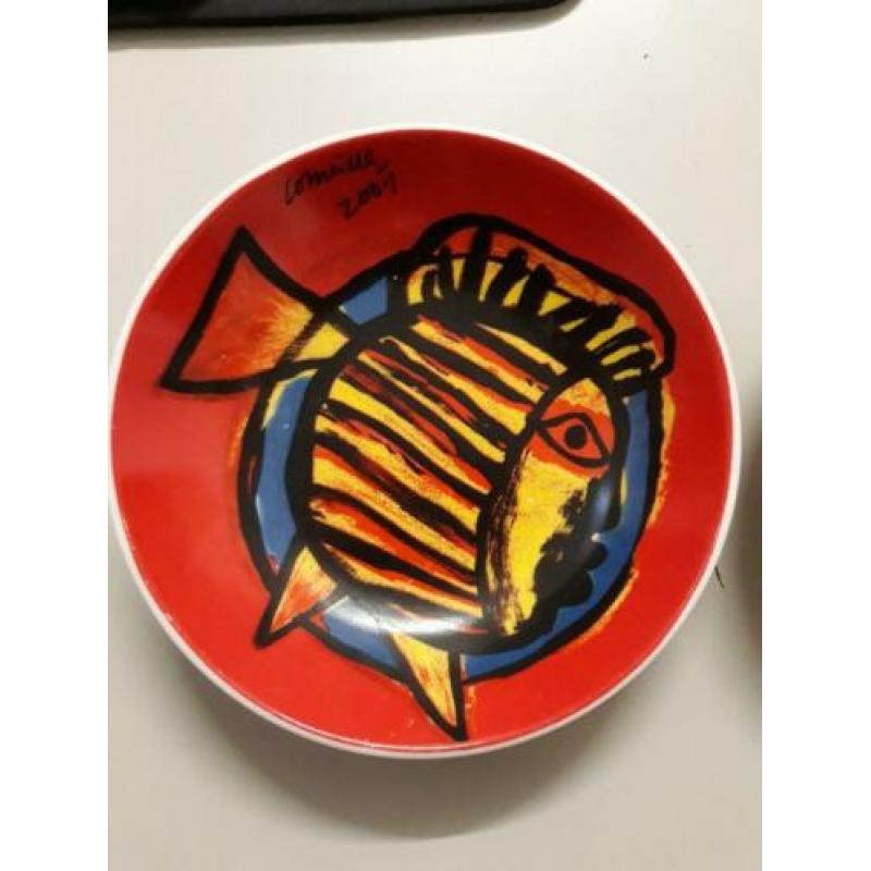 CORNEILLE SCHAALTJES, KERAMIEK, diameter 12 cm.