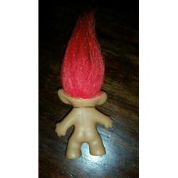 Troll rood haar vintage