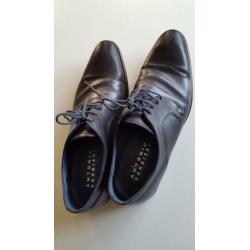Herenschoenen leer 41 blauw