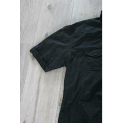 Heren zwart overhemd POLICE, maat L (HM)