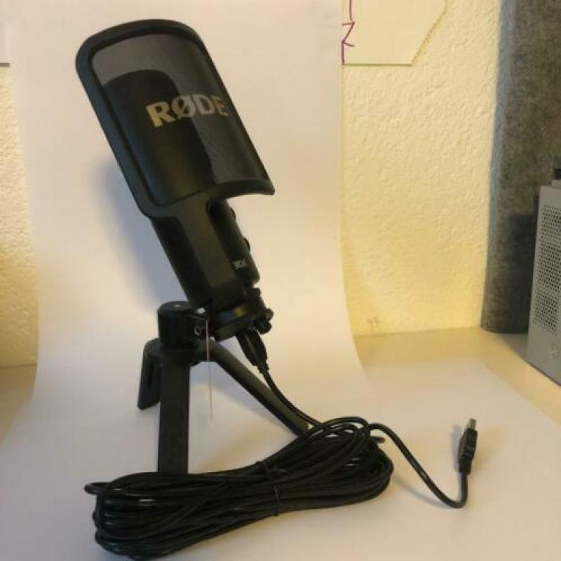 RODE NT-USB MICROFOON (studiomicrofoon)