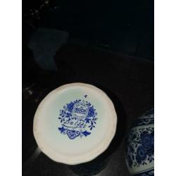 Kaststel delftsblauw 3delig