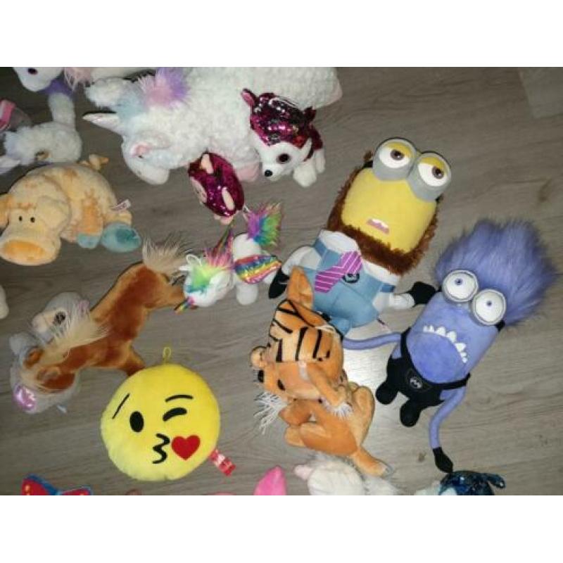 Grote partij van 56 Knuffels! (Nieuwstaat)