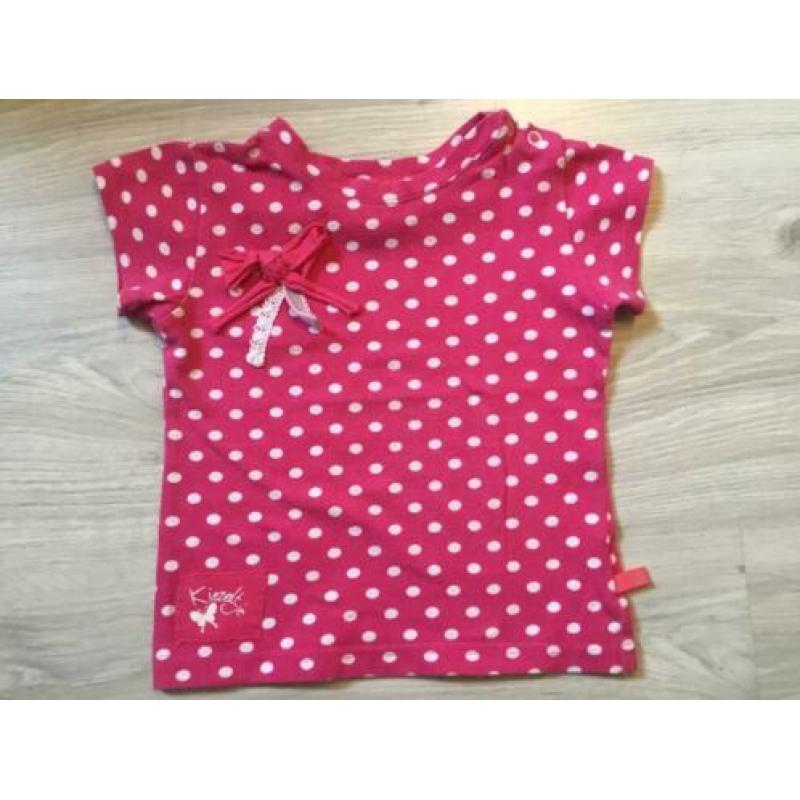 4 t-shirts Kiezeltje, Lief! Lifestyle, Hema, maat 92