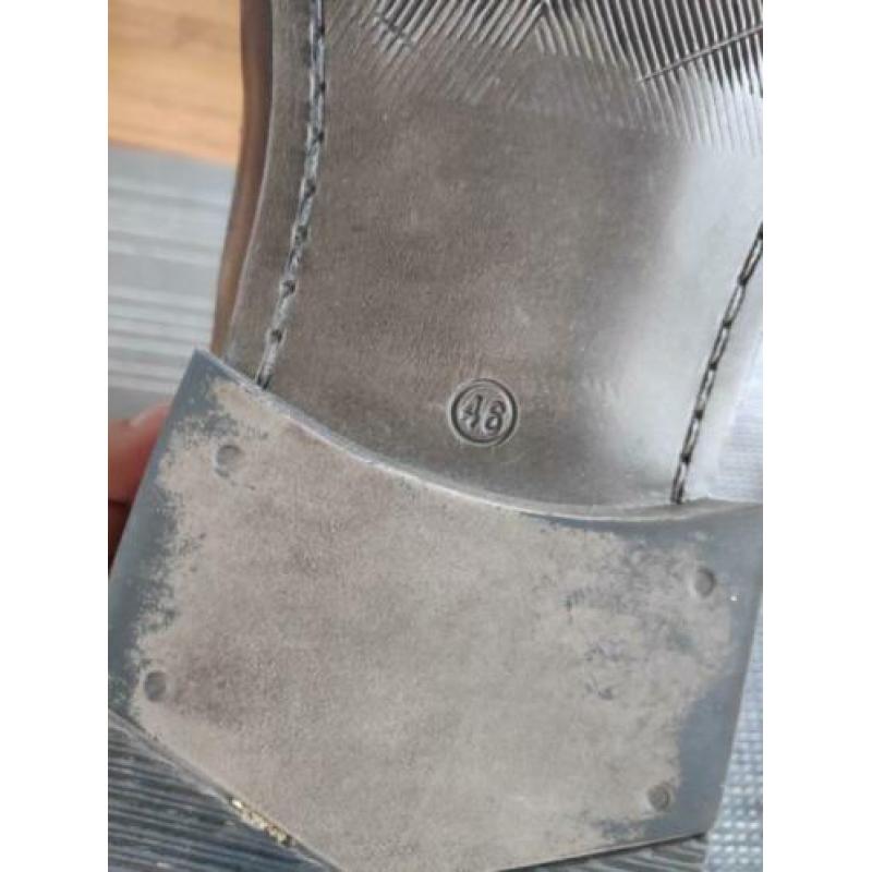Bruin leren schoen 46 maat