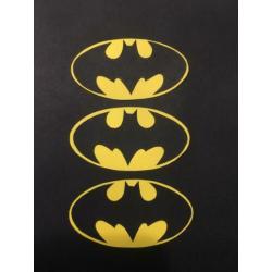 Batmanlogo voor traktatie, versiering of (naam)slinger