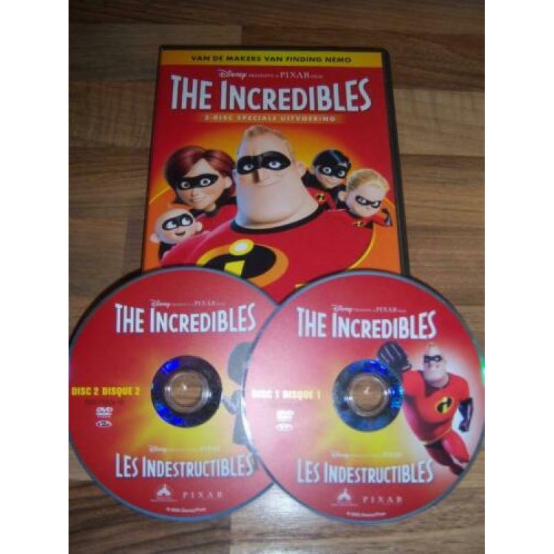 Disney Pixar THE INCREDIBLES 1 (2-disc) met schuifhoes