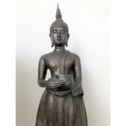 Grote Staand Brons Boeddha beeld 63,5 cm hoog