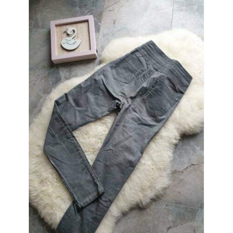 Maat 134/140 NIEUW Meisjes Skinny HighWaist Jeans