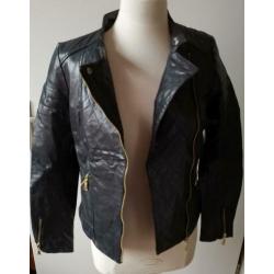 Superstar leder jasje maat s