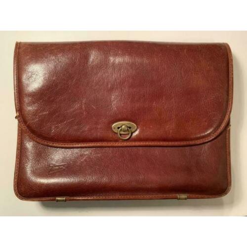 Lederen sleeve Texier
