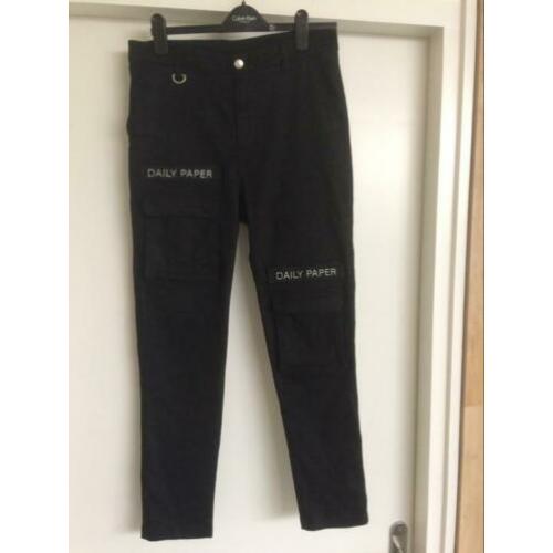 Zwarte Cargo broek van Daily paper mt M