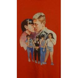 Supreme Kiss Tee Bright Orange