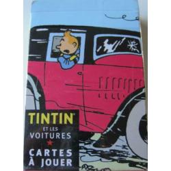 speelkaarten - kaartspel van Kuifje - TinTin - Franse versie