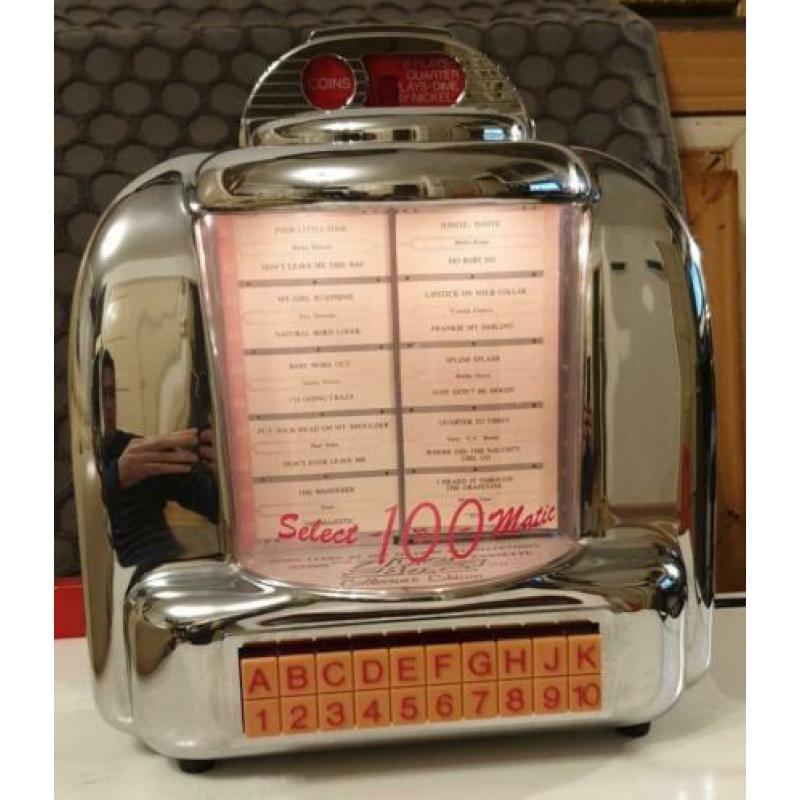 Select 100 Matic 'jukebox' klassieke radio-cassette speler.