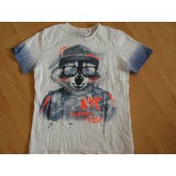 Shirt met Funny Print maat 158