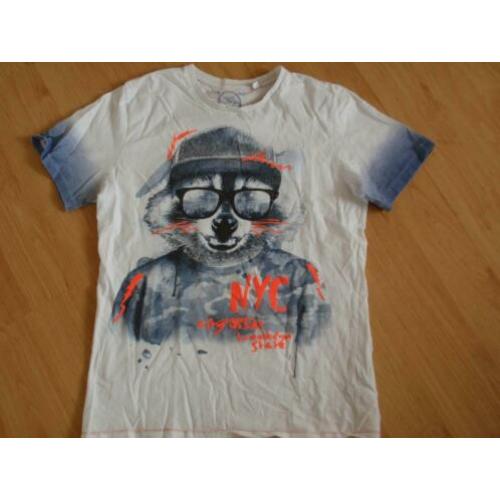Shirt met Funny Print maat 158
