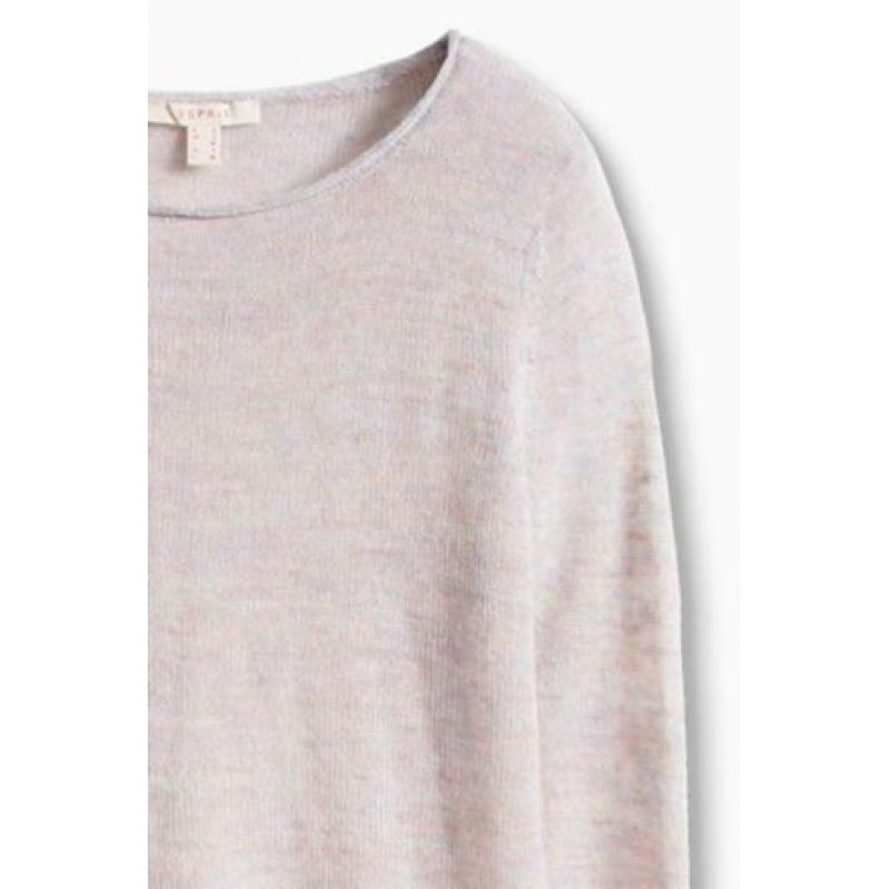 Esprit lavender kleur trui sweater pullover wolmix mohair M
