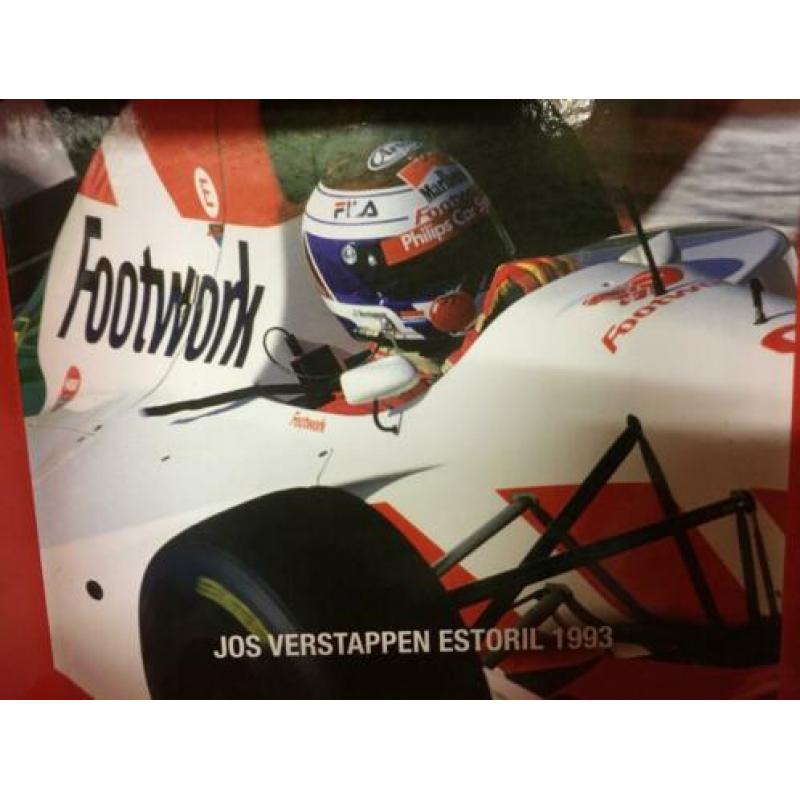 ✅ Jos Verstappen 1993 Estoril Footwork Mugen FA14 1:43 Spark