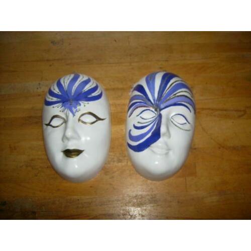 Maskers voor aan de wand