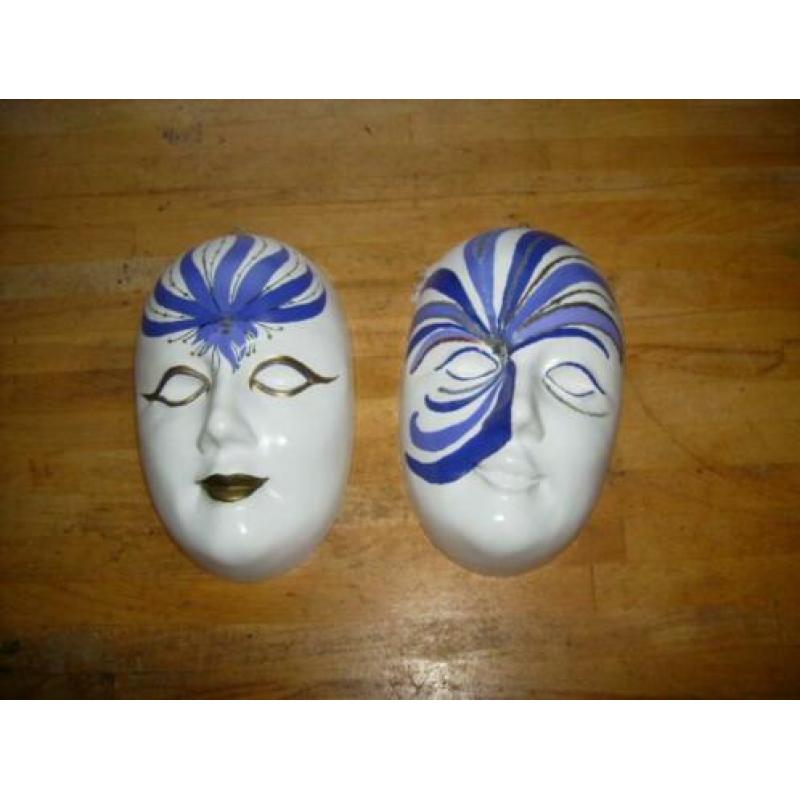 Maskers voor aan de wand
