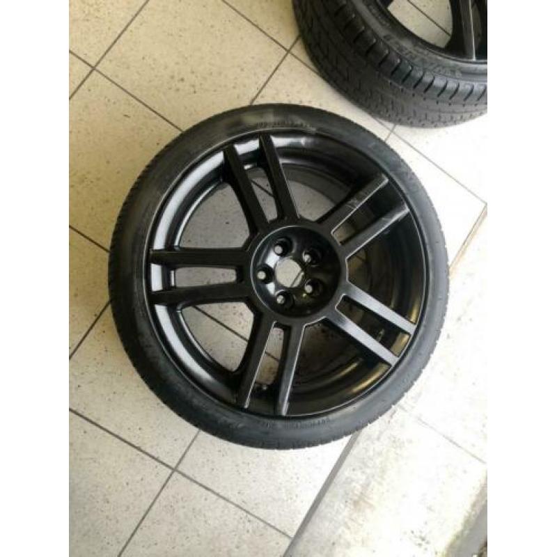 originele cupra r 1m velgen 18 inch 5x100 met zomerbanden