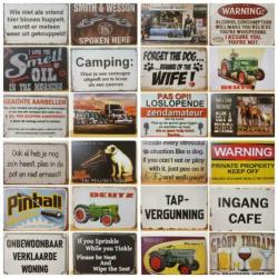 Esso extra humble benzinepomp reclamebord wandbord metaal