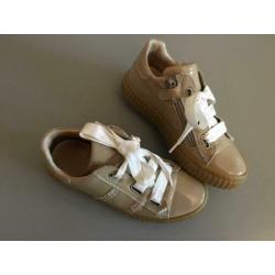 - Simone Mathieu - sneakers schoenen mt 31 beige leer Omoda
