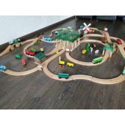 thomas de trein ( Houten ) wood serie set 2
