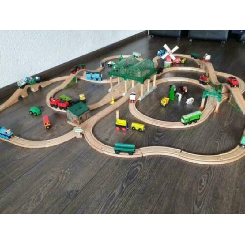 thomas de trein ( Houten ) wood serie set 2