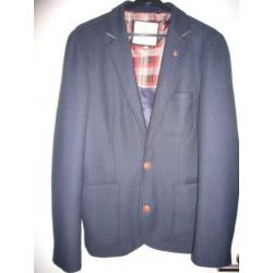 Colbert jasje, donkerblauw, maat XL, zo goed als nieuw