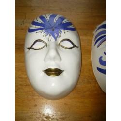 Maskers voor aan de wand