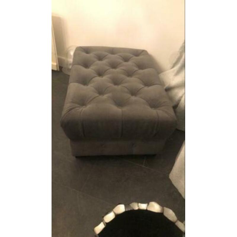 Hocker antraciet