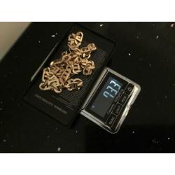14 karaat gouden ketting rolex koningsketting 73,3 gram zgan