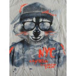 Shirt met Funny Print maat 158