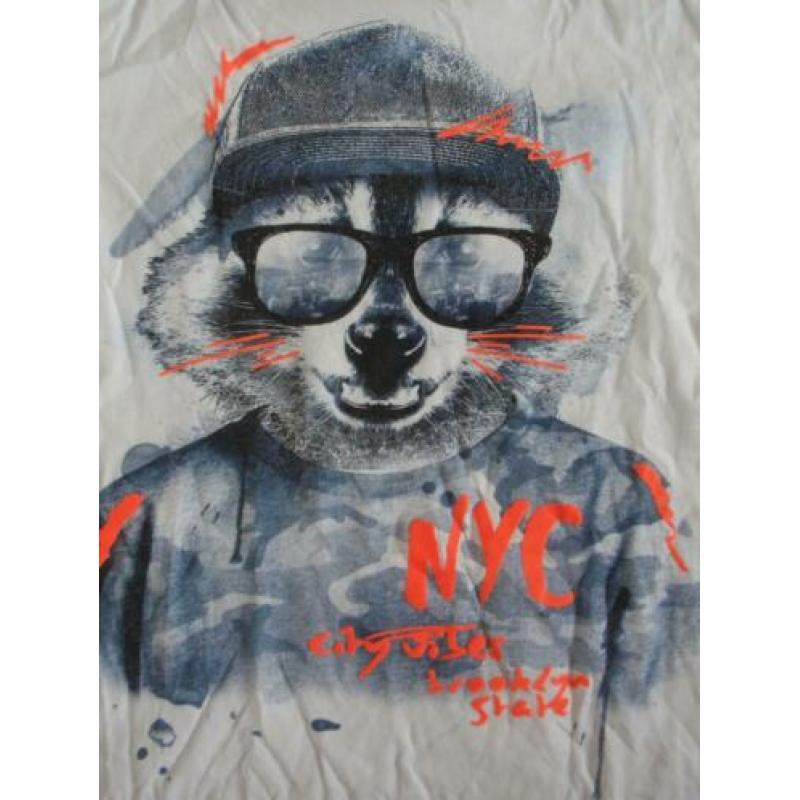 Shirt met Funny Print maat 158