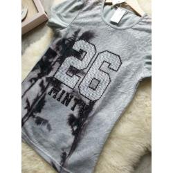 Maat 158/164 NIEUW Meisjes Shirt Grijs