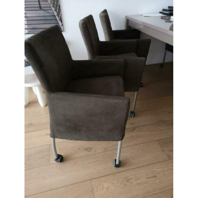 6 x Mooie eetkamer stoelen